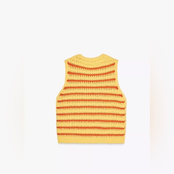 🔥🔥Zara striped knit top - Picture 5 of 5